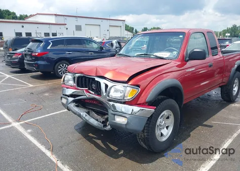 2003 Toyota Tacoma Base V6 z USA, uszkodzony, nr VIN 5TEWN72N83Z164338